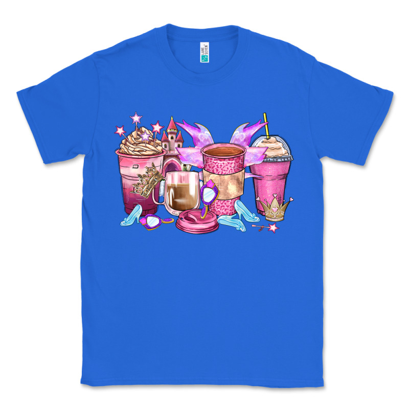Princess Coffee Cups Classic Tee by Zillion Design Studio | Teevron