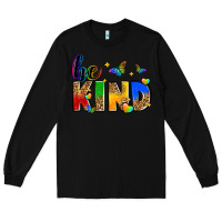 Black be kind Long Sleeve Tee - Zillion Design Studio