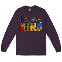 Plum be kind Long Sleeve Tee - Zillion Design Studio