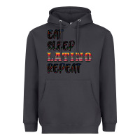 Smoke eat sleep latino repeat Heavyweight Hoodie - BundleAndBundleShop