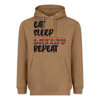 Toasted Coconut eat sleep latino repeat Heavyweight Hoodie - BundleAndBundleShop