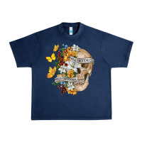 Navy Kinda Emotional Kinda Emotionless Urban Heavy Tee - RanaPortraitStore