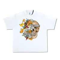 White Kinda Emotional Kinda Emotionless Urban Heavy Tee - RanaPortraitStore