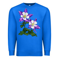 True Royal rocky mountain columbine Premium Sweatshirt - LillyAllenDesigns