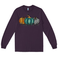 Plum happy fall y'all pumkins Long Sleeve Tee - RanaPortraitStore