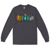 Smoke happy fall y'all pumkins Long Sleeve Tee - RanaPortraitStore