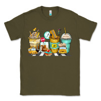 Army Green school bus coffee cups Classic Tee - Zillion Design Studio
