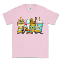 Bubblegum Pink school bus coffee cups Classic Tee - Zillion Design Studio