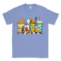 Colony Blue school bus coffee cups Classic Tee - Zillion Design Studio