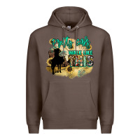 Coffee pretty girls walk like this Premium Hoodie - NancyCooperArtShop