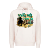 Pale Pink pretty girls walk like this Premium Hoodie - NancyCooperArtShop