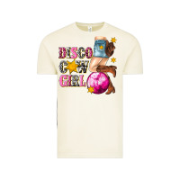 Vintage Arctic disco cowgirl Vintage Tee - texasbilliewilder