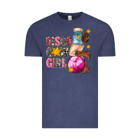 Vintage Denim disco cowgirl Vintage Tee - texasbilliewilder