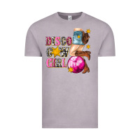 Vintage Zinc disco cowgirl Vintage Tee - texasbilliewilder