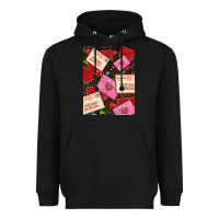 Love Letters With Roses  Air Heavyweight Hoodie | Teevron
