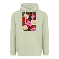 Matcha love letters with roses  air Heavyweight Hoodie - AdoDesignShop