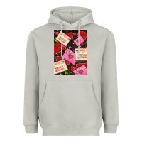 Moon Dust love letters with roses  air Heavyweight Hoodie - AdoDesignShop