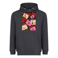 Smoke love letters with roses  air Heavyweight Hoodie - AdoDesignShop