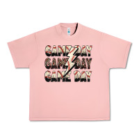 Salmon game day game day baseball lightning bolt Urban Heavy Tee - Zillion Design Studio