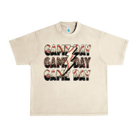 Sandshell game day game day baseball lightning bolt Urban Heavy Tee - Zillion Design Studio