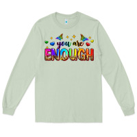 Matcha you are enough Long Sleeve Tee - Zillion Design Studio