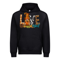 Black Love Fall Gnome Urban Hoodie - BundleAndBundleShop