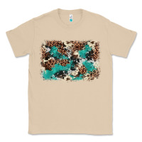 Mushroom Cowhide Turquoise Glitter Classic Tee - FaDigitalArtStudio