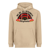Me De La Herencia Hispana Hand Fan Heavyweight Hoodie | Teevron
