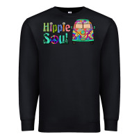 Black hippie soul caravan Premium Sweatshirt - BarkalooDesign