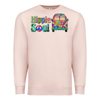 Pale Pink hippie soul caravan Premium Sweatshirt - BarkalooDesign