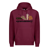 Burgundy winter basics stanley Premium Hoodie - MaliasSmallBusiness
