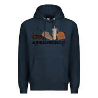 Navy winter basics stanley Premium Hoodie - MaliasSmallBusiness