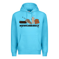 Ocean Blue winter basics stanley Premium Hoodie - MaliasSmallBusiness