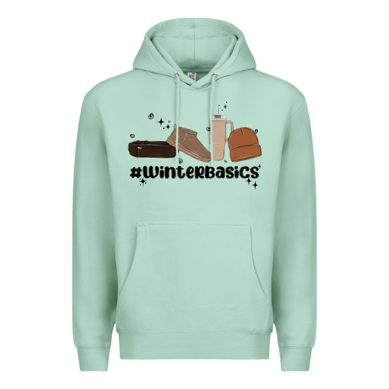 Winter Basics Stanley Premium Hoodie by MaliasSmallBusiness | Teevron