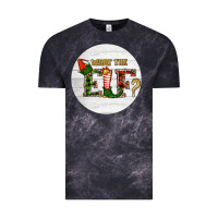 Cloud Black What The Elf Christmas Vintage Tee - RanaPortraitStore