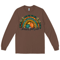 Chestnut happy fall y'all rainbow Long Sleeve Tee - RanaPortraitStore