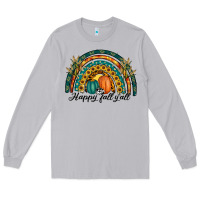 Moon Dust happy fall y'all rainbow Long Sleeve Tee - RanaPortraitStore