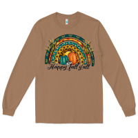 Toasted Coconut happy fall y'all rainbow Long Sleeve Tee - RanaPortraitStore