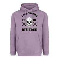 Lavender Live Young Die Free Heavyweight Hoodie - Bettercallsaul