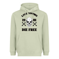 Matcha Live Young Die Free Heavyweight Hoodie - Bettercallsaul