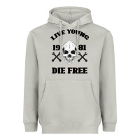 Moon Dust Live Young Die Free Heavyweight Hoodie - Bettercallsaul