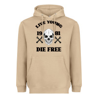Mushroom Live Young Die Free Heavyweight Hoodie - Bettercallsaul