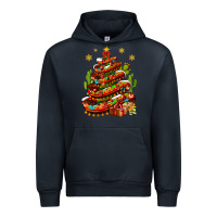 Navy Christmas Feliz Navidad Sombrero Tree Urban Hoodie - BundleAndBundleShop