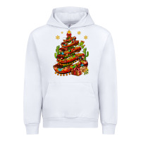 White Christmas Feliz Navidad Sombrero Tree Urban Hoodie - BundleAndBundleShop