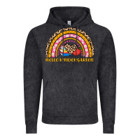 Vintage Black back to school rainbow hello kindergarten Vintage Hoodie - AdoDesignShop
