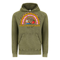 Vintage Olive back to school rainbow hello kindergarten Vintage Hoodie - AdoDesignShop
