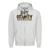 Dove Grey boy granny from son up to sondown Zipper Hoodie - CowhideDigitalArt