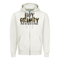 Boy Granny From Son Up To Sondown Zipper Hoodie | Teevron