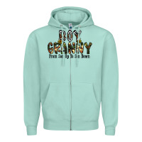 Seafoam boy granny from son up to sondown Zipper Hoodie - CowhideDigitalArt