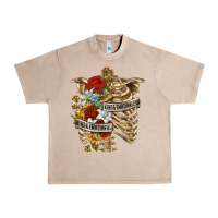 French Oak Kinda Emotionless Kinda Emotional Skeleton Urban Heavy Tee - RanaPortraitStore